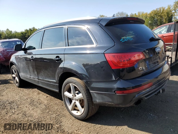 2013 Audi Q7 3.0T S line Prestige with VIN WA1DGAFE6DD010255, listed as a Copart auction lot 70228784 with 127,059 mi miles and Salvage Title. Bid and sale history available at carsss.com. Image 2.