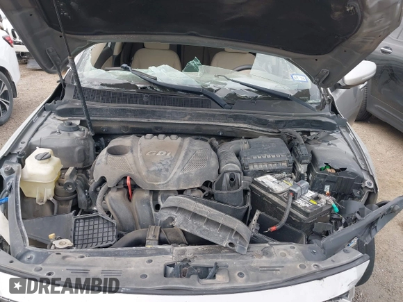 2015 Kia Optima LX with VIN 5XXGM4A70FG443696, listed as a IAAI auction lot 41962823 with 191,533 mi miles. Bid and sale history available at carsss.com. Image 10.