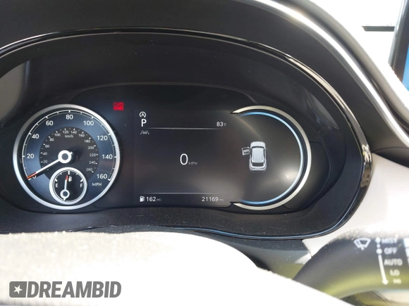 2023 Genesis GV70 Sport with VIN KMUMCDTC1PU083539, listed as a IAAI auction lot 42107968 with 21,169 mi miles and . Bid and sale history available at DreamBid. Image 7.
