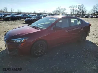 2017 Subaru Impreza with VIN 4S3GKAA6XH1607224, listed as a Copart auction lot 85237284 with 62,930 mi miles and Salvage Title. Bid and sale history available at carsss.com. Image 1.