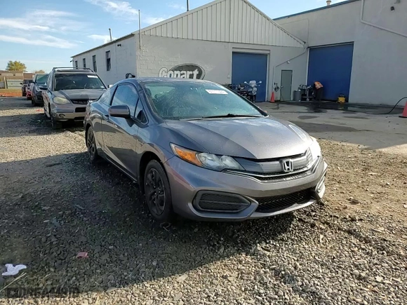 2014 Honda Civic Coupe LX with VIN 2HGFG3B5XEH522168, listed as a Copart auction lot 81111324 with 0 mi miles and Salvage Title. Bid and sale history available at carsss.com. Image 13.