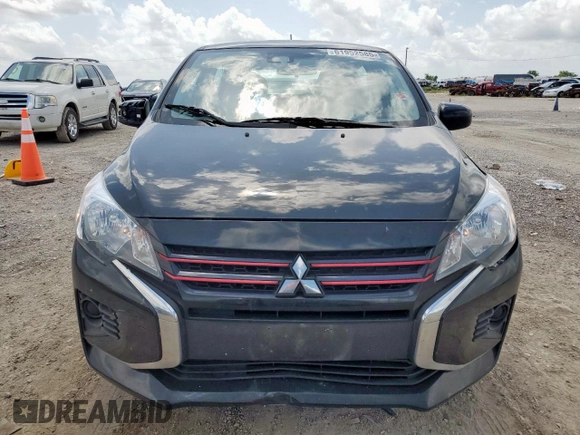 2024 Mitsubishi Mirage Black Edition with VIN ML32AWHJ8RH005115, listed as a Copart auction lot 61952585 with 30,764 mi miles and Clean title. Bid and sale history available at DreamBid. Image 5.