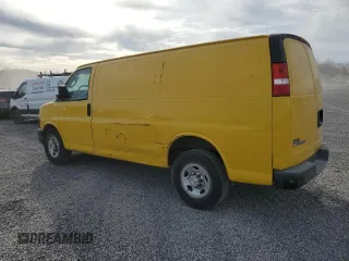 2020 Chevrolet Express Cargo Van with VIN 1GCWGAFPXL1226464, listed as a Copart auction lot 44780515 with 149,395 mi miles and Clean Title. Bid and sale history available at carsss.com. Image 2.