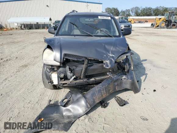 2008 Hyundai Tucson GLS with VIN KM8JM12B18U735678, listed as a Copart auction lot 70965384 with 182,834 mi miles and Salvage Title. Bid and sale history available at carsss.com. Image 5.