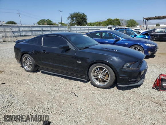2013 Ford Mustang GT with VIN 1ZVBP8CF0D5224264, listed as a Copart auction lot 57143505 with 116,804 mi miles and Clean Title. Bid and sale history available at DreamBid. Image 4.