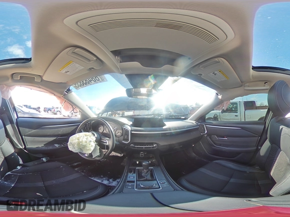 2024 Mazda CX-50 S Premium with VIN 7MMVABDMXRN195875, listed as a Copart auction lot 88483835 with Not provided miles and Salvage title. Bid and sale history available at DreamBid. Image 14.