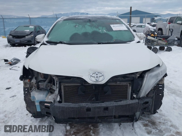 2013 Toyota Venza LE with VIN 4T3BK3BB9DU085831, listed as a IAAI auction lot 41239599 with 130,725 mi miles. Bid and sale history available at carsss.com. Image 6.