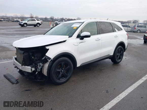 2021 Kia Sorento LX with VIN 5XYRG4LCXMG046127, listed as a IAAI auction lot 41190085 with 72,673 mi miles. Bid and sale history available at carsss.com. Image 18.