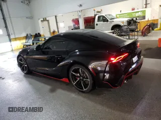 2020 Toyota GR Supra 3.0 with VIN WZ1DB4C04LW023122, listed as a Copart auction lot 50207575 with 9,363 mi miles and Clean Title. Bid and sale history available at carsss.com. Image 2.