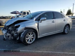 2010 Lexus HS with VIN JTHBB1BA2A2001136, listed as a Copart auction lot 79146324 with 123,623 mi miles and Salvage Title. Bid and sale history available at carsss.com. Image 1.