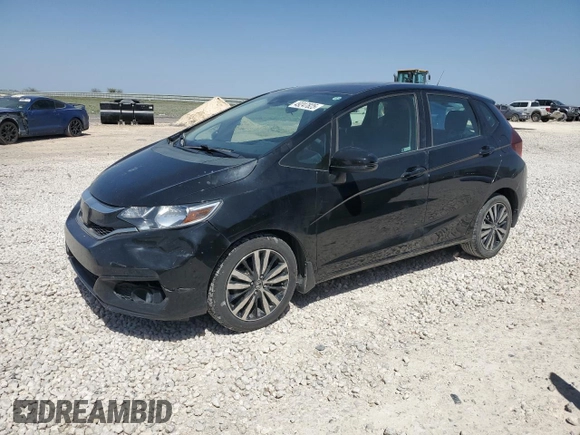 2019 Honda Fit EX with VIN 3HGGK5H83KM730843, listed as a Copart auction lot 49247825 with 94,744 mi miles and Salvage Title. Bid and sale history available at DreamBid. Image 1.