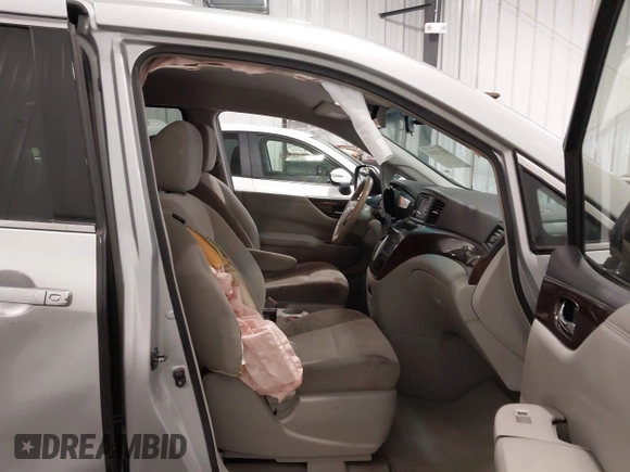 2016 Nissan Quest SL with VIN JN8AE2KP0G9157260, listed as a IAAI auction lot 41938589 with 118,851 mi miles and . Bid and sale history available at DreamBid. Image 5.