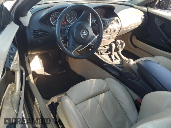2006 BMW 6 Series 650Ci z VIN WBAEK13416CN76818, wystawiony jako Copart lot #83292504 z przebiegiem 94 653 mil mil oraz Czysty tytuł • Clean title. Historia ofert i sprzedaży dostępna na DreamBid. Obrazek 8.