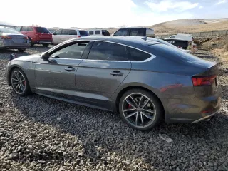 2018 Audi S5 Sportback Prestige z VIN WAUC4CF52JA103855, wystawiony jako Copart lot #48995135 z przebiegiem 78 106 mil mil oraz Szkoda całkowita • Salvage title. Historia ofert i sprzedaży dostępna na DreamBid. Obrazek 2.