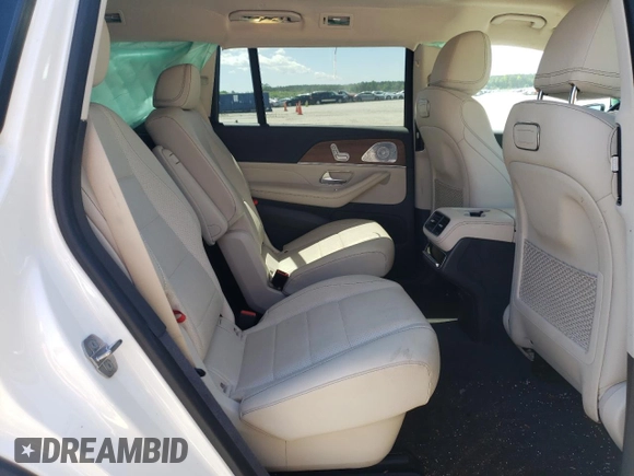 2020 Mercedes-Benz GLS 450 with VIN 4JGFF5KE0LA205603, listed as a Copart auction lot 58381444 with 66,038 mi miles and Salvage Title. Bid and sale history available at DreamBid. Image 11.