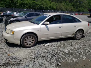 2002 Audi A6 3.0L with VIN WAULT54B72N046506, listed as a Copart auction lot 72584384 with 161,476 mi miles and Non Repairable. Bid and sale history available at carsss.com. Image 1.