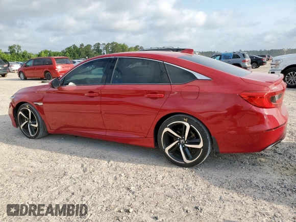 2020 Honda Accord Sport with VIN 1HGCV2F32LA014672, listed as a Copart auction lot 57562865 with 97,787 mi miles and Salvage title. Bid and sale history available at DreamBid. Image 2.