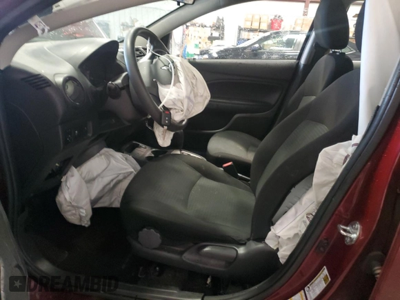 2022 Mitsubishi Mirage ES z VIN ML32FUFJ7NHF08897, wystawiony jako Copart lot #48678155 z przebiegiem 80 082 mil mil oraz Szkoda całkowita • Salvage title. Historia ofert i sprzedaży dostępna na DreamBid. Obrazek 7.