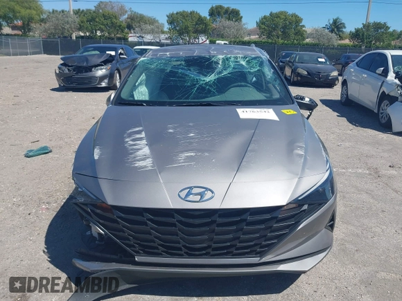 2023 Hyundai Elantra SE with VIN KMHLL4AG9PU483378, listed as a IAAI auction lot 41763542 with 44,730 mi miles and . Bid and sale history available at DreamBid. Image 6.