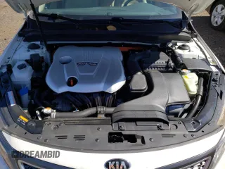 2015 Kia Optima Hybrid EX with VIN KNAGN4AD5F5090800, listed as a Copart auction lot 70700424 with 91,351 mi miles and Salvage Title. Bid and sale history available at carsss.com. Image 11.