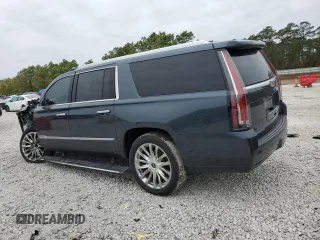 2019 Cadillac Escalade ESV Premium Luxury z VIN 1GYS3JKJ9KR355933, wystawiony jako Copart lot #88792285 z przebiegiem 109 272 mil mil oraz Czysty tytuł • Clean title. Historia ofert i sprzedaży dostępna na DreamBid. Obrazek 2.