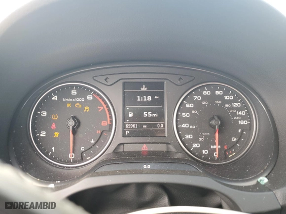 2015 Audi A3 1.8T Premium with VIN WAU6CLFFXF1059779, listed as a Copart auction lot 72896174 with 65,961 mi miles and Salvage Title. Bid and sale history available at carsss.com. Image 9.