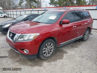 2016 Nissan Pathfinder S with VIN 5N1AR2MN2GC656118, listed as a IAAI auction lot 41691187 with 138326 miles. Bid and sale history available at carsss.com. Image 18.