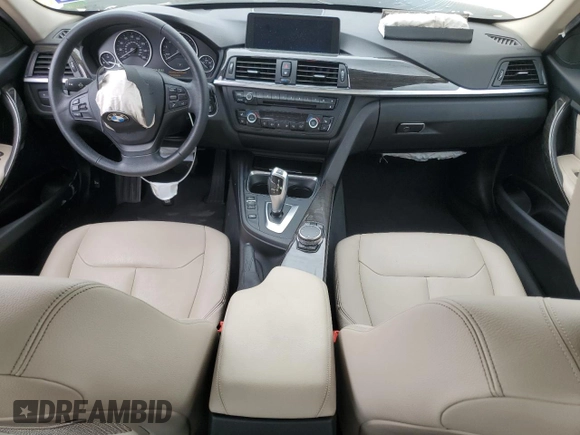 2015 BMW 3 Series 320i with VIN WBA3B1G55FNT64017, listed as a Copart auction lot 50807865 with 46,703 mi miles and Salvage Title. Bid and sale history available at carsss.com. Image 8.