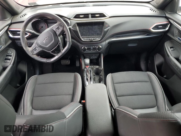 2021 Chevrolet TrailBlazer RS with VIN KL79MUSL8MB056608, listed as a Copart auction lot 47604514 with 43,681 mi miles and . Bid and sale history available at DreamBid. Image 8.
