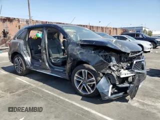 2019 Acura MDX with VIN 5J8YD4H34KL013933, listed as a Copart auction lot 46175195 with 0 mi miles and Salvage Title. Bid and sale history available at carsss.com. Image 4.