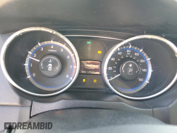 2011 Hyundai Sonata Limited with VIN 5NPEC4AB4BH238802, listed as a Copart auction lot 85743644 with 169,644 mi miles and Salvage Title. Bid and sale history available at DreamBid. Image 9.