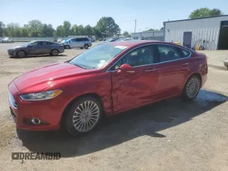 2016 Ford Fusion Titanium с VIN 3FA6P0K92GR240555, выставлен на аукционе Copart как лот 52114785 с пробегом 53 934 миль миль и Списание • Salvage title. История ставок и продаж доступна на DreamBid. Изображение 1.