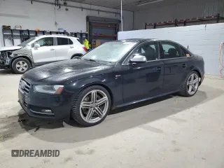 2013 Audi S4 Premium Plus with VIN WAUDGAFL1DA103025, listed as a Copart auction lot 82285234 with 120,742 mi miles and Salvage Title. Bid and sale history available at carsss.com. Image 1.