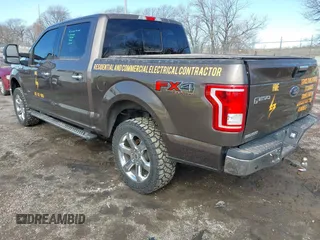 2015 Ford F-150 XLT with VIN 1FTEW1EG8FKE04306, listed as a IAAI auction lot 41864522 with 133,373 mi miles. Bid and sale history available at carsss.com. Image 3.