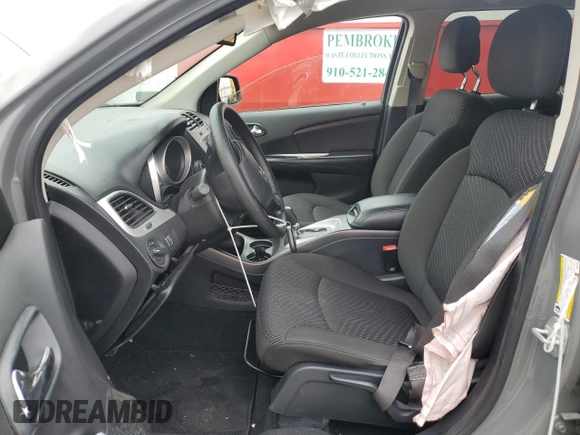 2019 Dodge Journey SE Value with VIN 3C4PDCAB1KT864386, listed as a Copart auction lot 70020424 with 70,551 mi miles and Salvage Title. Bid and sale history available at DreamBid. Image 7.