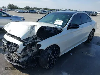 2019 Mercedes-Benz C 300 with VIN 55SWF8EB2KU311241, listed as a IAAI auction lot 41556911 with 54,605 mi miles and . Bid and sale history available at carsss.com. Image 20.