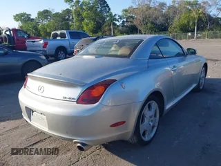 2004 Lexus SC 430 with VIN JTHFN48Y840058908, listed as a IAAI auction lot 41525684 with Not provided miles and . Bid and sale history available at DreamBid. Image 12.