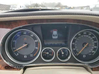 2014 Bentley Flying Spur with VIN SCBEC9ZA1EC090152, listed as a Copart auction lot 44933585 with 85,146 mi miles and Salvage title. Bid and sale history available at DreamBid. Image 9.