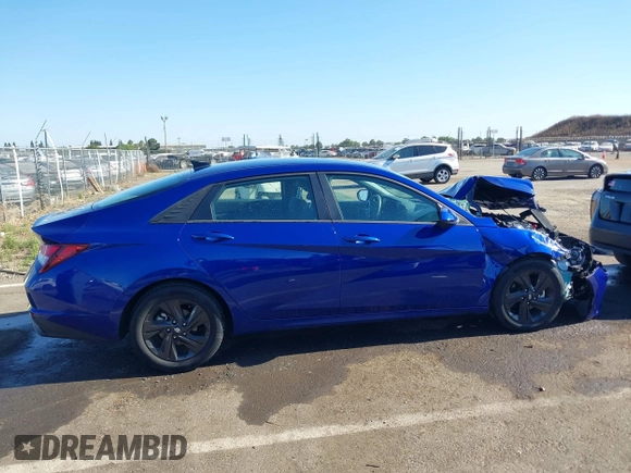 2023 Hyundai Elantra SEL with VIN 5NPLM4AG7PH092158, listed as a IAAI auction lot 42528724 with 29,094 mi miles and . Bid and sale history available at DreamBid. Image 13.