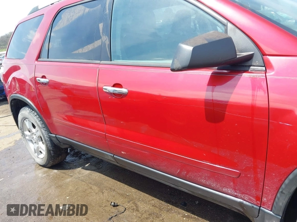 2012 GMC Acadia SL z VIN 1GKKRNED7CJ334052, wystawiony jako IAAI lot #42011373 z przebiegiem 134 260 mil mil oraz . Historia ofert i sprzedaży dostępna na DreamBid. Obrazek 6.