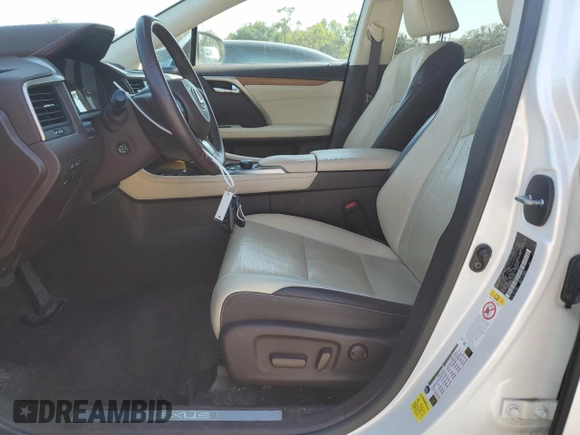 2018 Lexus RX 350 with VIN 2T2BZMCA6JC135917, listed as a Copart auction lot 52129175 with 158,817 mi miles and Clean Title. Bid and sale history available at DreamBid. Image 7.