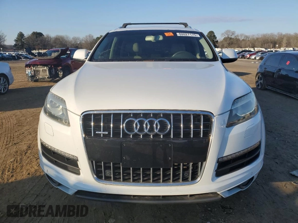 2012 Audi Q7 3.0L TDI Premium Plus with VIN WA1LMAFE0CD009461, listed as a Copart auction lot 88027175 with 0 mi miles and Salvage Title. Bid and sale history available at carsss.com. Image 5.