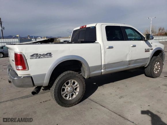 2018 Ram 2500 Laramie with VIN 3C6UR5FJ6JG223751, listed as a Copart auction lot 81714234 with 102,943 mi miles and Salvage Title. Bid and sale history available at carsss.com. Image 3.