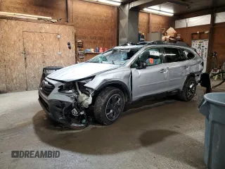 2022 Subaru Outback Onyx XT z VIN 4S4BTGLD5N3219271, wystawiony jako Copart lot #57564145 z przebiegiem Nie podano mil oraz Szkoda całkowita • Salvage title. Historia ofert i sprzedaży dostępna na DreamBid. Obrazek 1.