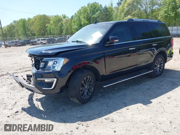 2019 Ford Expedition Limited z VIN 1FMJU2AT8KEA57190, wystawiony jako IAAI lot #41907531 z przebiegiem 78 947 mil mil oraz . Historia ofert i sprzedaży dostępna na DreamBid. Obrazek 2.