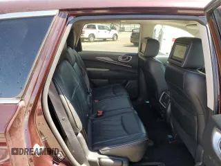 2015 Infiniti QX60 with VIN 5N1AL0MNXFC543215, listed as a Copart auction lot 52249185 with 76,482 mi miles and Salvage Title. Bid and sale history available at carsss.com. Image 11.
