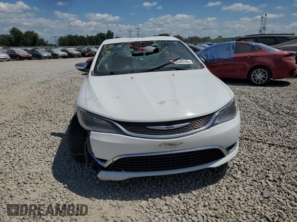 2015 Chrysler 200 Limited with VIN 1C3CCCABXFN657152, listed as a Copart auction lot 63248745 with Not provided miles and Salvage title. Bid and sale history available at DreamBid. Image 5.