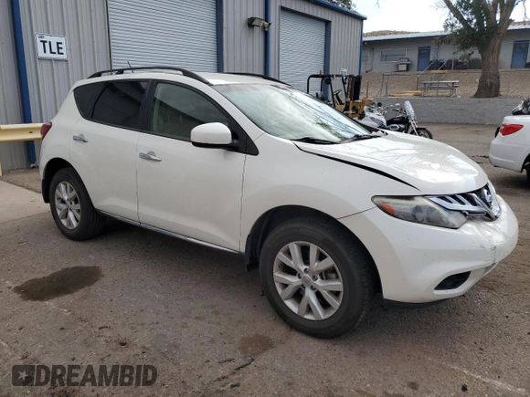 2014 Nissan Murano SV with VIN JN8AZ1MW2EW525603, listed as a Copart auction lot 70649104 with 143,801 mi miles and Salvage Title. Bid and sale history available at carsss.com. Image 4.