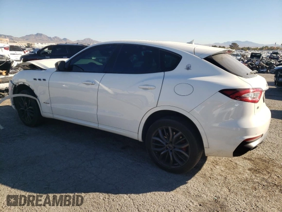 2019 Maserati Levante GranSport with VIN ZN661XUS1KX323509, listed as a Copart auction lot 80133154 with 35,059 mi miles and Salvage Title. Bid and sale history available at carsss.com. Image 2.
