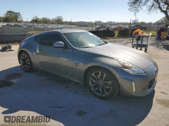 2017 Nissan 370Z with VIN JN1AZ4EH2HM953994, listed as a Copart auction lot 45600715 with 93,895 mi miles and Salvage Title. Bid and sale history available at DreamBid. Image 4.
